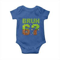 Funny Six Seven Baby Onesie 67 Meme 6 7 Boy Game Pixel Number - Wonder Print Shop