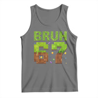 Funny Six Seven Tank Top 67 Meme 6 7 Boy Game Pixel Number - Wonder Print Shop