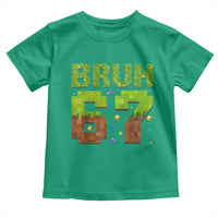 Funny Six Seven Toddler T Shirt 67 Meme 6 7 Boy Game Pixel Number - Wonder Print Shop