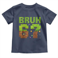 Funny Six Seven Toddler T Shirt 67 Meme 6 7 Boy Game Pixel Number - Wonder Print Shop