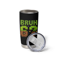 Funny Six Seven Tumbler Cup 67 Meme 6 7 Boy Game Pixel Number - Wonder Print Shop