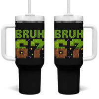 Funny Six Seven Tumbler With Handle 67 Meme 6 7 Boy Game Pixel Number - Wonder Print Shop