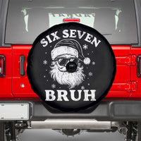 67 Christmas Six Seven Bruh Spare Tire Cover Funny Santa 6 7 Meme - Wonder Print Shop