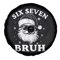 67 Christmas Six Seven Bruh Spare Tire Cover Funny Santa 6 7 Meme - Wonder Print Shop