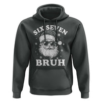 67 Christmas Six Seven Bruh Hoodie Funny Santa 6 7 Meme - Wonder Print Shop