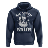 67 Christmas Six Seven Bruh Hoodie Funny Santa 6 7 Meme - Wonder Print Shop