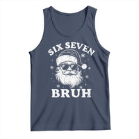 67 Christmas Six Seven Bruh Tank Top Funny Santa 6 7 Meme - Wonder Print Shop