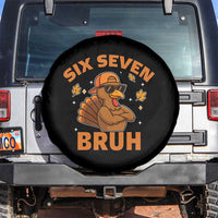 67 Funny Thanksgiving Spare Tire Cover Six Seven Bruh 6 7 Turkey Meme - Wonder Print Shop