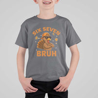 67 Funny Thanksgiving T Shirt For Kid Six Seven Bruh 6 7 Turkey Meme - Wonder Print Shop