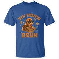 67 Funny Thanksgiving T Shirt Six Seven Bruh 6 7 Turkey Meme - Wonder Print Shop