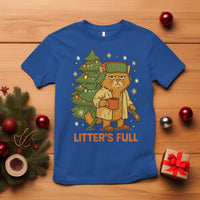 Litters Full T Shirt Funny Christmas Vacation Cat - Wonder Print Shop
