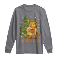 Litters Full Long Sleeve Shirt Funny Christmas Vacation Cat - Wonder Print Shop
