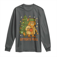 Litters Full Long Sleeve Shirt Funny Christmas Vacation Cat - Wonder Print Shop
