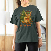 Litters Full T Shirt For Women Funny Christmas Vacation Cat - Wonder Print Shop