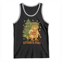 Litters Full Tank Top Funny Christmas Vacation Cat - Wonder Print Shop