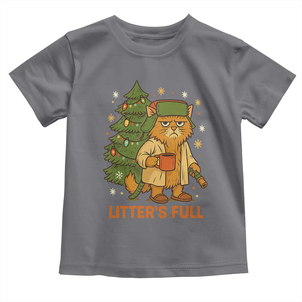 Litters Full Toddler T Shirt Funny Christmas Vacation Cat - Wonder Print Shop