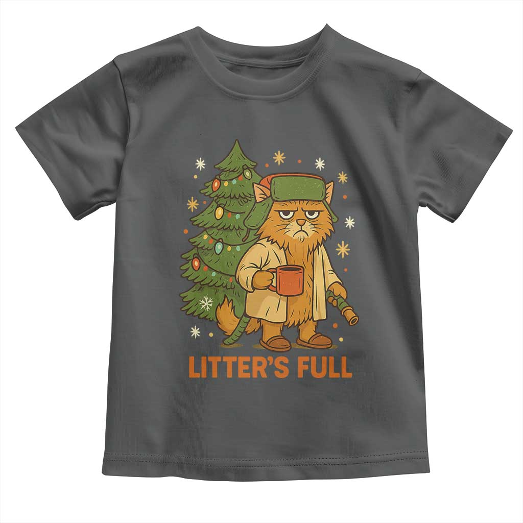 Litters Full Toddler T Shirt Funny Christmas Vacation Cat - Wonder Print Shop