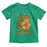 Litters Full Toddler T Shirt Funny Christmas Vacation Cat - Wonder Print Shop