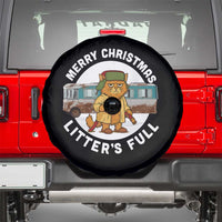 Merry Christmas Litters Full Spare Tire Cover Funny Christmas Vacation Cat - Wonder Print Shop