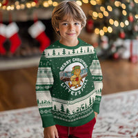 Merry Xmas Litters Full Ugly Christmas Sweater Funny Xmas Vacation Cat - Wonder Print Shop