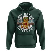 Merry Christmas Litters Full Hoodie Funny Christmas Vacation Cat - Wonder Print Shop