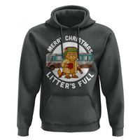 Merry Christmas Litters Full Hoodie Funny Christmas Vacation Cat - Wonder Print Shop
