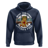 Merry Christmas Litters Full Hoodie Funny Christmas Vacation Cat - Wonder Print Shop