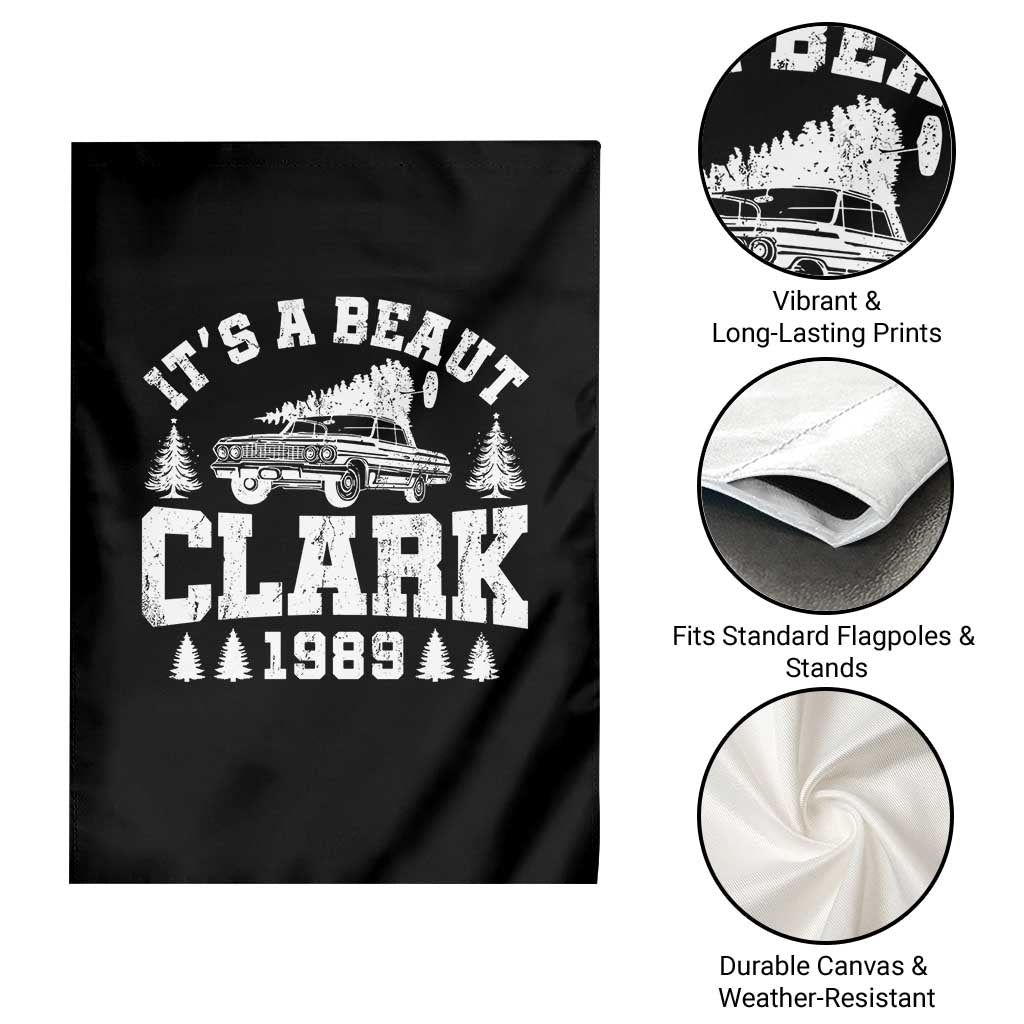 It's a Beaut Clark Garden Flag Funny Christmas Vacation - Wonder Print Shop