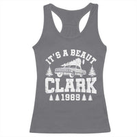 It's a Beaut Clark Racerback Tank Top Funny Christmas Vacation - Wonder Print Shop