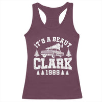 It's a Beaut Clark Racerback Tank Top Funny Christmas Vacation - Wonder Print Shop