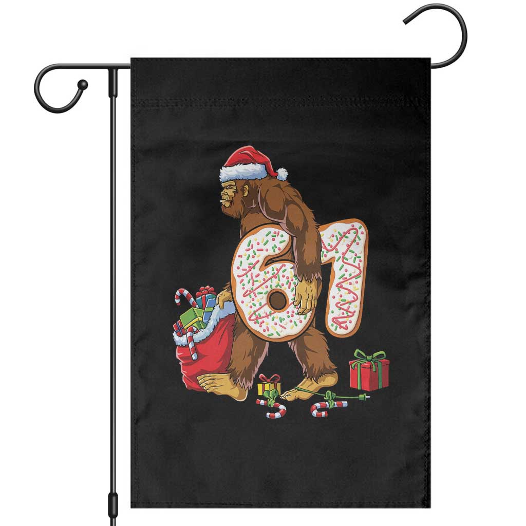 Christmas Bigfoot 67 Meme Garden Flag Funny Six Seven Gen Alpha Slang Sasquatch - Wonder Print Shop