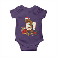 Christmas Bigfoot 67 Meme Baby Onesie Funny Six Seven Gen Alpha Slang Sasquatch - Wonder Print Shop