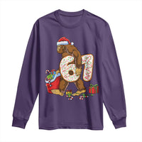 Christmas Bigfoot 67 Meme Long Sleeve Shirt Funny Six Seven Gen Alpha Slang Sasquatch - Wonder Print Shop