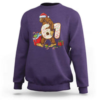 Christmas Bigfoot 67 Meme Sweatshirt Funny Six Seven Gen Alpha Slang Sasquatch - Wonder Print Shop