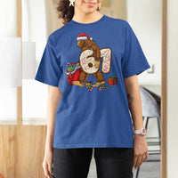 Christmas Bigfoot 67 Meme T Shirt For Women Funny Six Seven Gen Alpha Slang Sasquatch - Wonder Print Shop