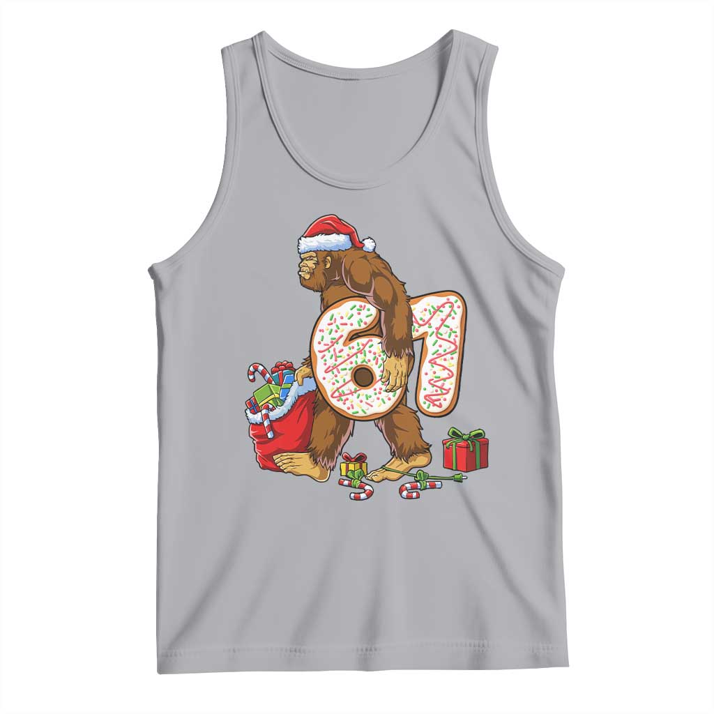 Christmas Bigfoot 67 Meme Tank Top Funny Six Seven Gen Alpha Slang Sasquatch - Wonder Print Shop