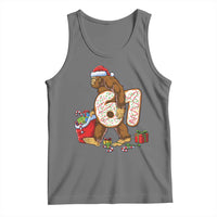Christmas Bigfoot 67 Meme Tank Top Funny Six Seven Gen Alpha Slang Sasquatch - Wonder Print Shop