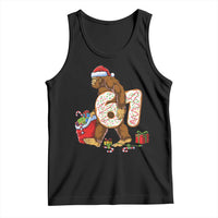Christmas Bigfoot 67 Meme Tank Top Funny Six Seven Gen Alpha Slang Sasquatch - Wonder Print Shop