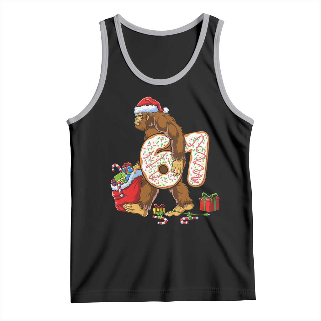 Christmas Bigfoot 67 Meme Tank Top Funny Six Seven Gen Alpha Slang Sasquatch - Wonder Print Shop