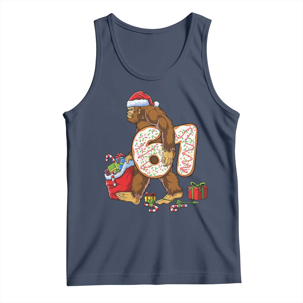 Christmas Bigfoot 67 Meme Tank Top Funny Six Seven Gen Alpha Slang Sasquatch - Wonder Print Shop