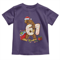 Christmas Bigfoot 67 Meme Toddler T Shirt Funny Six Seven Gen Alpha Slang Sasquatch - Wonder Print Shop