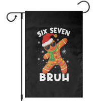 67 Christmas Six Seven Bruh Gingerbread Garden Flag Funny Six Seven Meme Boys - Wonder Print Shop