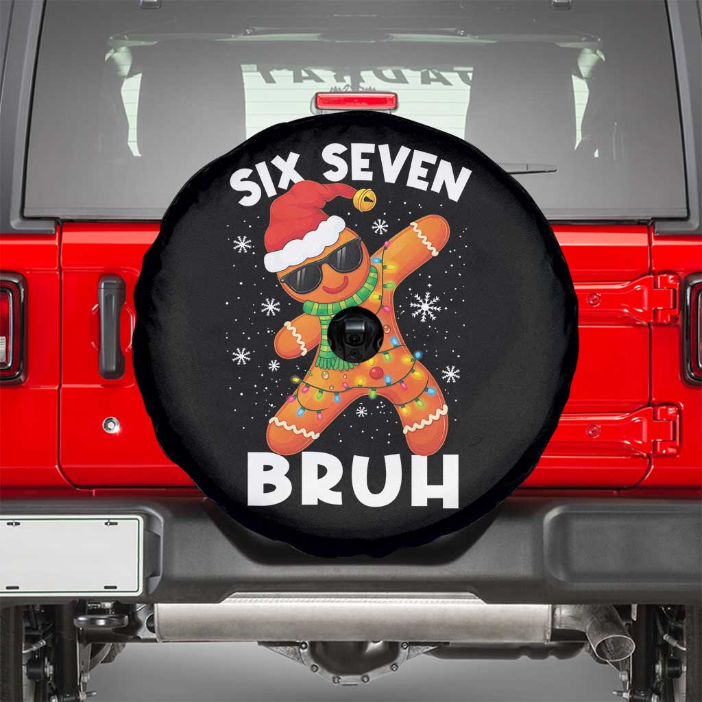 67 Christmas Six Seven Bruh Gingerbread Spare Tire Cover Funny Six Seven Meme Boys - Wonder Print Shop