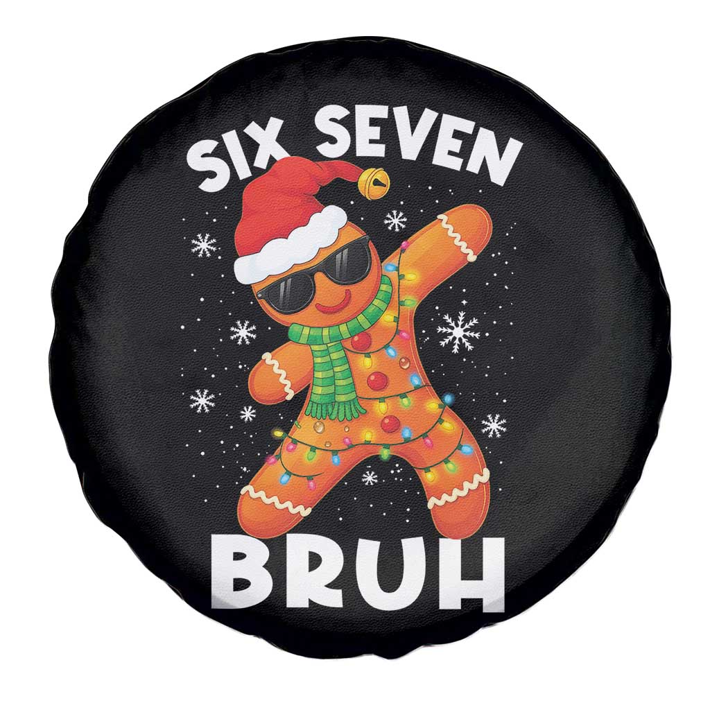 67 Christmas Six Seven Bruh Gingerbread Spare Tire Cover Funny Six Seven Meme Boys - Wonder Print Shop