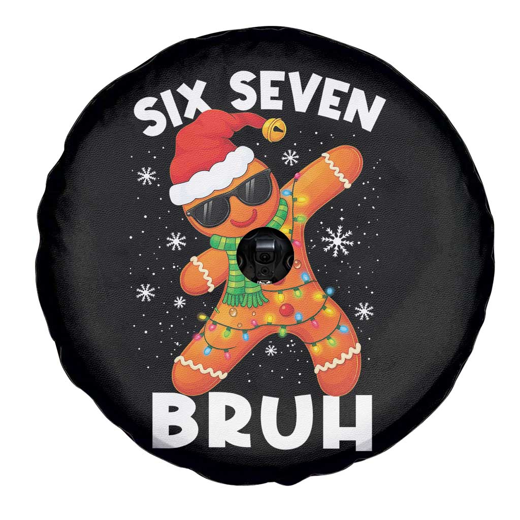 67 Christmas Six Seven Bruh Gingerbread Spare Tire Cover Funny Six Seven Meme Boys - Wonder Print Shop