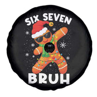 67 Christmas Six Seven Bruh Gingerbread Spare Tire Cover Funny Six Seven Meme Boys - Wonder Print Shop