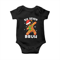 67 Christmas Six Seven Bruh Gingerbread Baby Onesie Funny Six Seven Meme Boys - Wonder Print Shop