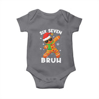 67 Christmas Six Seven Bruh Gingerbread Baby Onesie Funny Six Seven Meme Boys - Wonder Print Shop