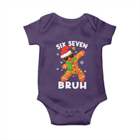 67 Christmas Six Seven Bruh Gingerbread Baby Onesie Funny Six Seven Meme Boys - Wonder Print Shop