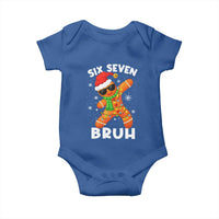 67 Christmas Six Seven Bruh Gingerbread Baby Onesie Funny Six Seven Meme Boys - Wonder Print Shop